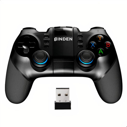 Control Gamer BINDEN DARK PAD 1 Bluetooth Receptor 2.4Ghz